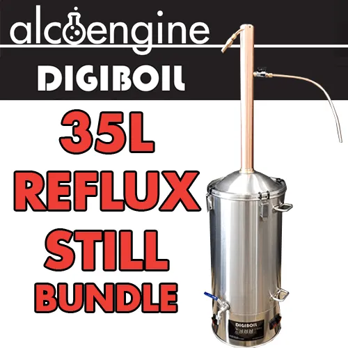 35L Alcoengine Copper Reflux Still Bundle