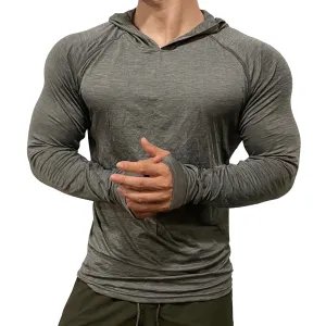 ACTIVE DRY-FIT MOISTURE WICKING RAGLAN HOODIE