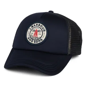 Barbour Hats Fulton Trucker Cap - Navy Blue