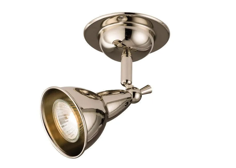 Burbidge 3.5 Watt Warm White (2700K) LED Bright Nickel Spot Light