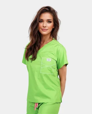 Classic Summer Fun Scrub Tops - Chloe Jade