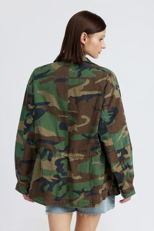 Emory Park CAMO OVERSIZED JACKET