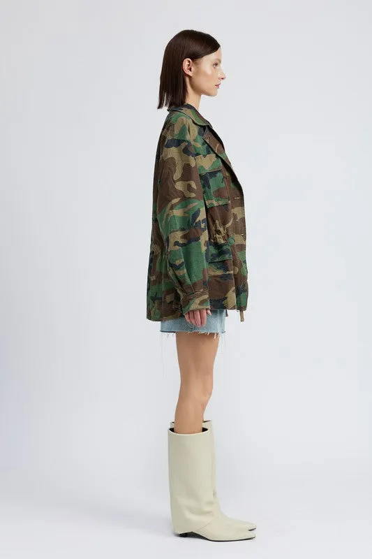 Emory Park CAMO OVERSIZED JACKET