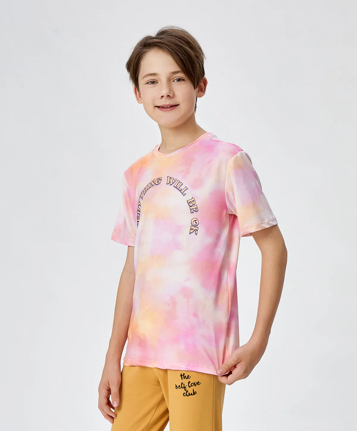 Energized Junior Digital Daydream Printed Dropped Shoulder Tee 600-1006B