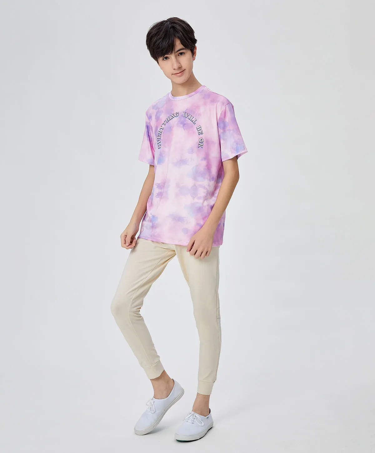 Energized Junior Digital Daydream Printed Dropped Shoulder Tee 600-1006B