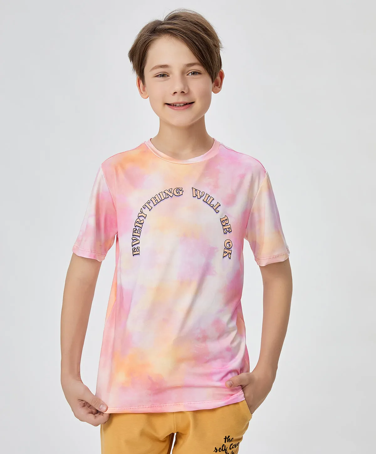 Energized Junior Digital Daydream Printed Dropped Shoulder Tee 600-1006B