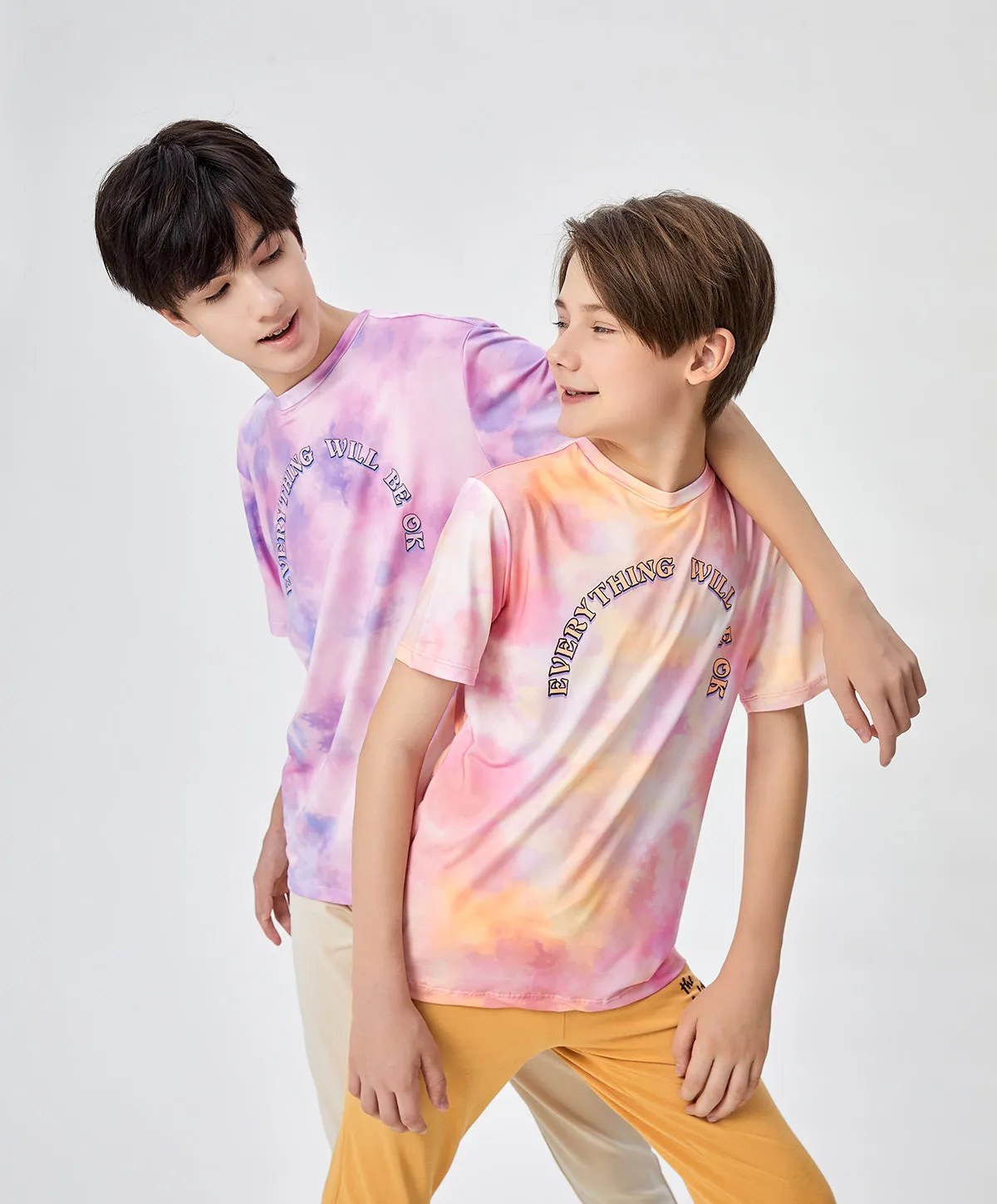 Energized Junior Digital Daydream Printed Dropped Shoulder Tee 600-1006B