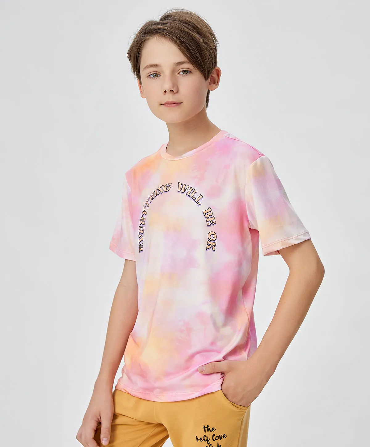 Energized Junior Digital Daydream Printed Dropped Shoulder Tee 600-1006B