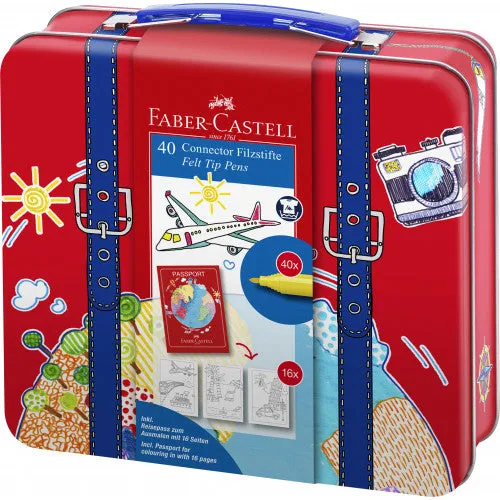 Faber-Castell Fibre-tip Pen Connector Suitcase