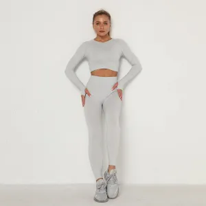 Fashion Gray Yoga set