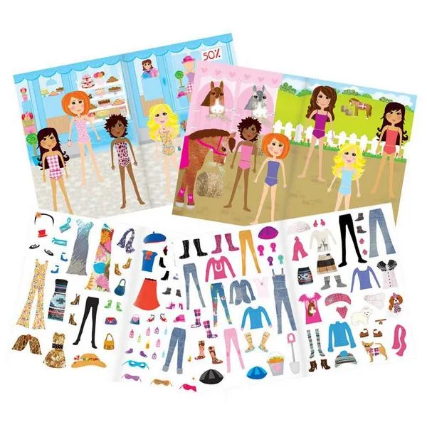 Fashion Sticker Book - sticker book