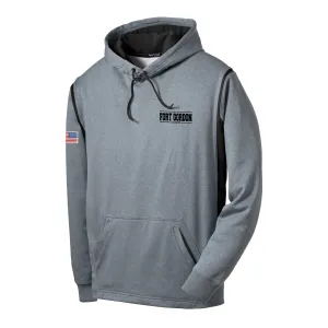 Fort Gordon Color Block Hoodie - Moisture Wicking