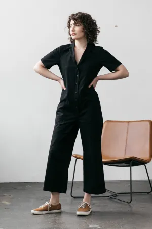 Lou Utility Jumpsuit / Black