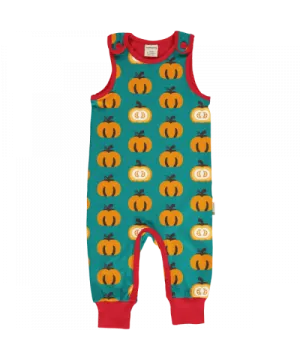 Maxomorra Garden Pumpkin Playsuit