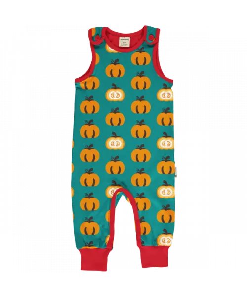 Maxomorra Garden Pumpkin Playsuit