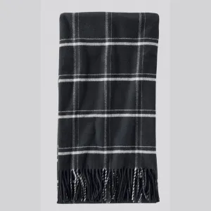 Men's Pendleton | Plaid 5TH Avenue Merino Throw | Black