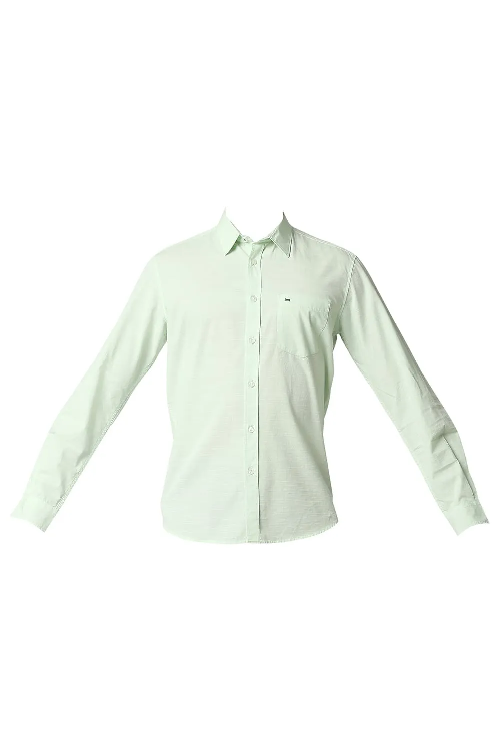 Slim Fit Slub Shirt