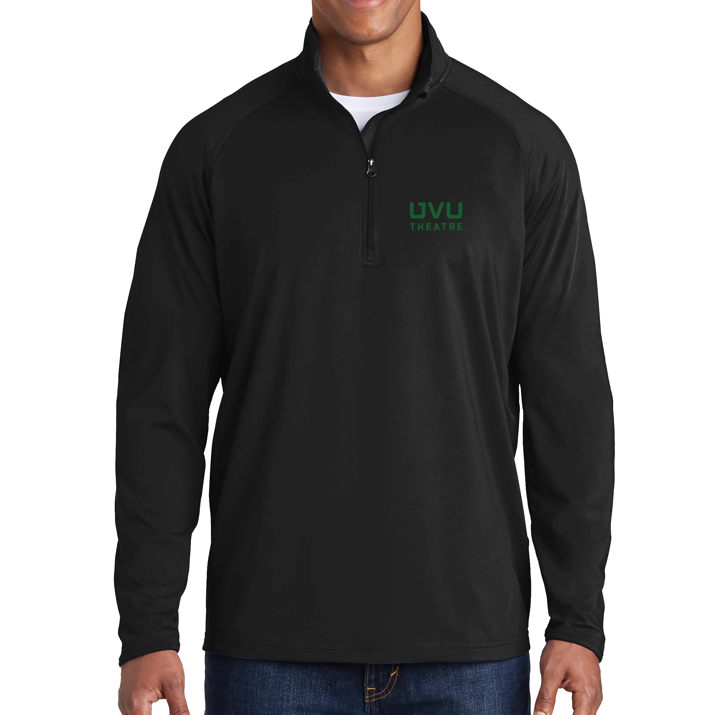 Sport-Tek Sport-Wick Stretch 1/2-Zip Pullover - UVU Theatre