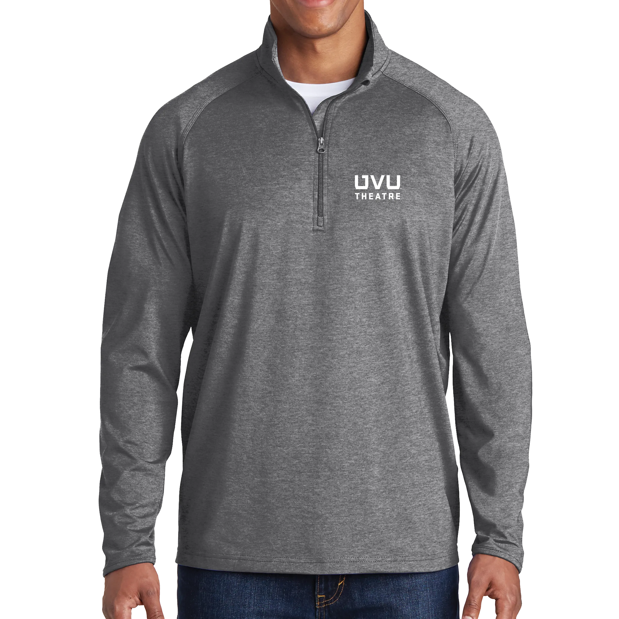 Sport-Tek Sport-Wick Stretch 1/2-Zip Pullover - UVU Theatre