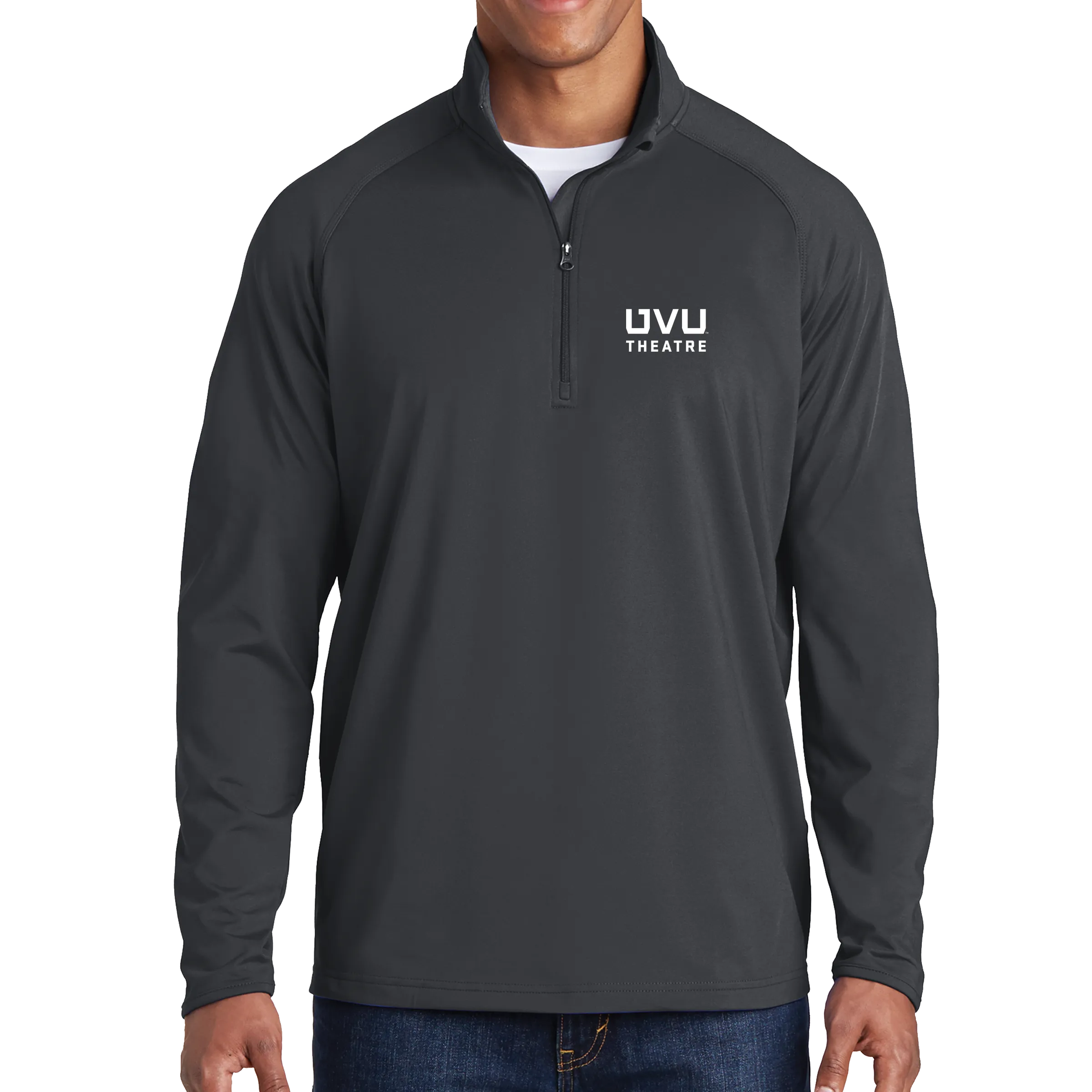 Sport-Tek Sport-Wick Stretch 1/2-Zip Pullover - UVU Theatre