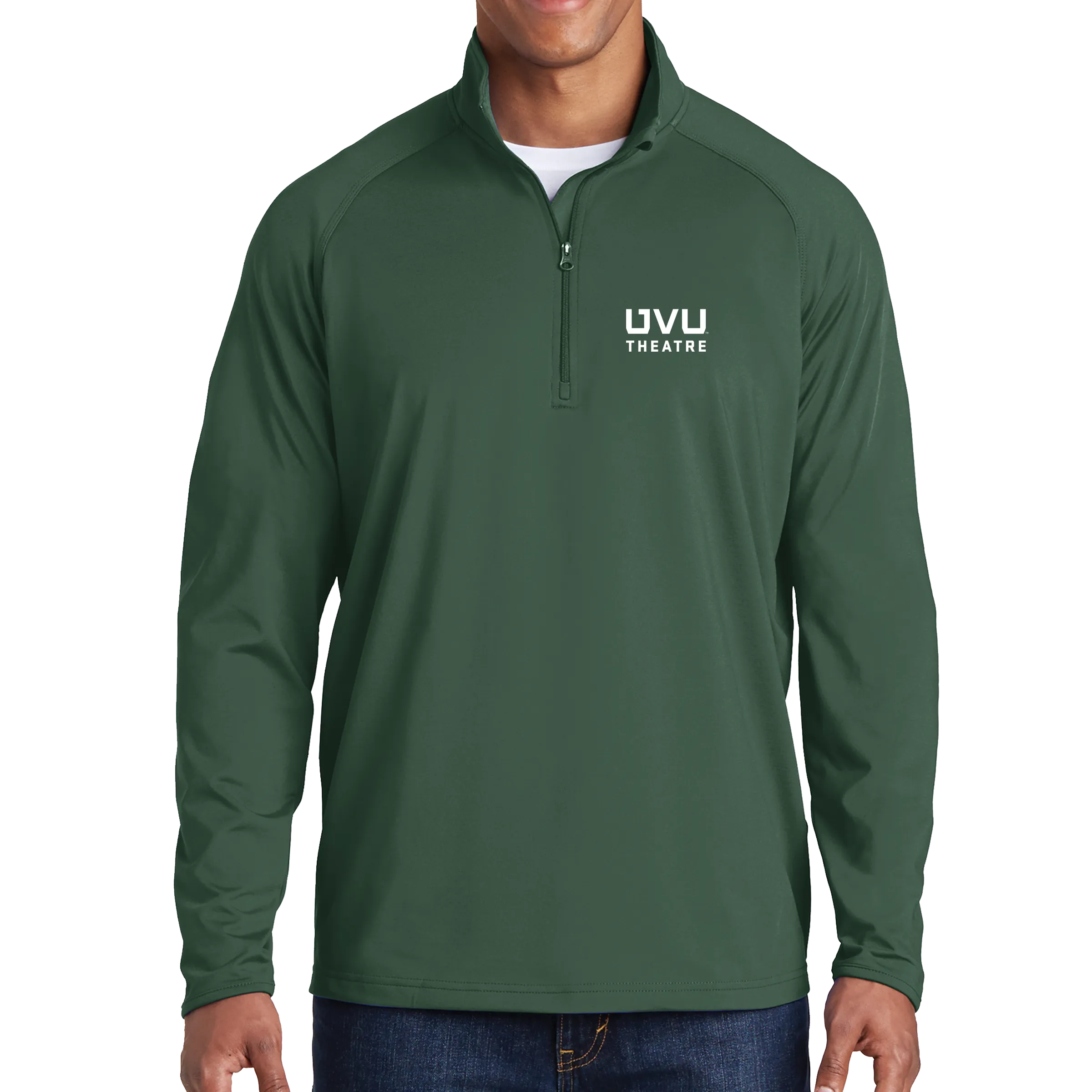 Sport-Tek Sport-Wick Stretch 1/2-Zip Pullover - UVU Theatre