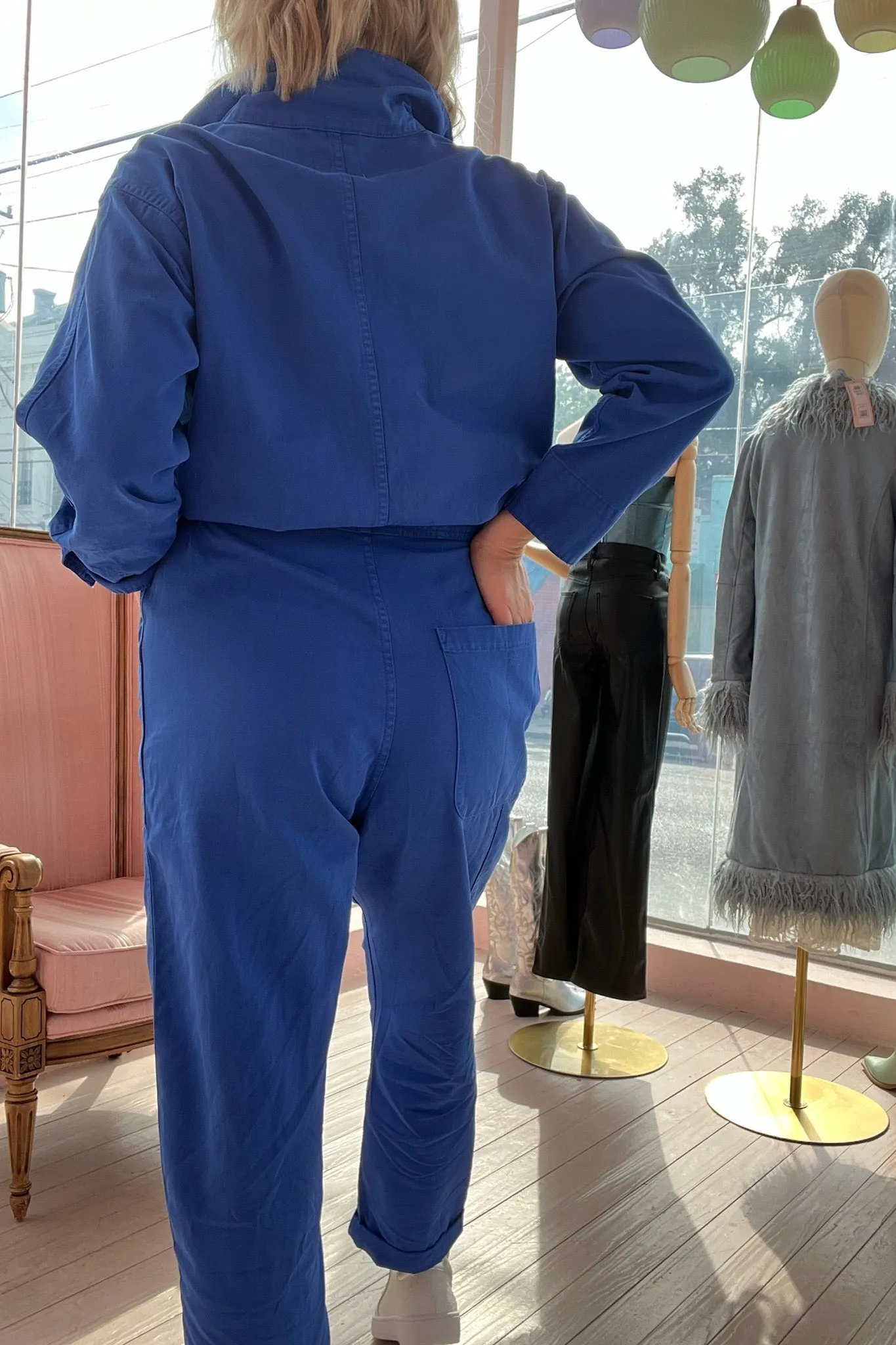 Tanner Long Sleeve Field Suit ~ Cobalt