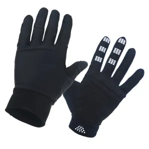 The Black Long Finger Gloves