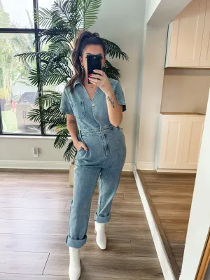 The Denim Jumpsuit