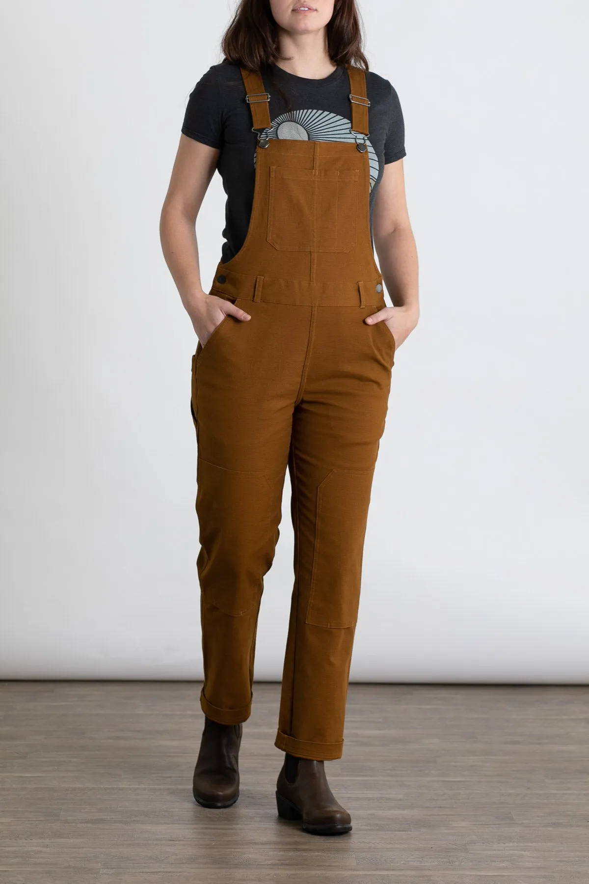 Tobin Utility Overall / Brown Canvas