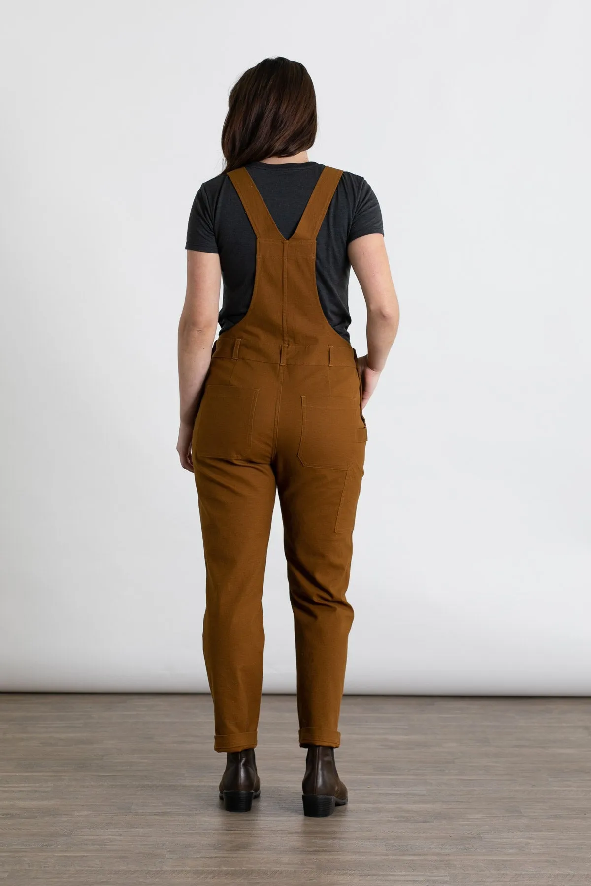 Tobin Utility Overall / Brown Canvas