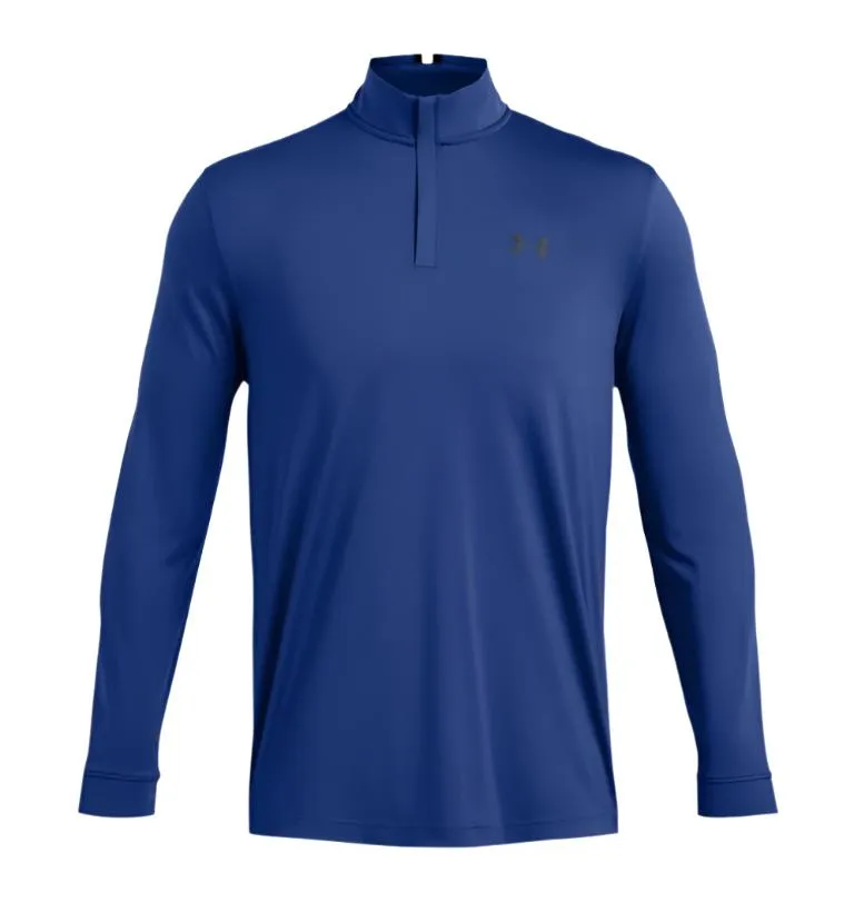 Under Armour Mens Playoff ¼ Zip Tech Blue/Black