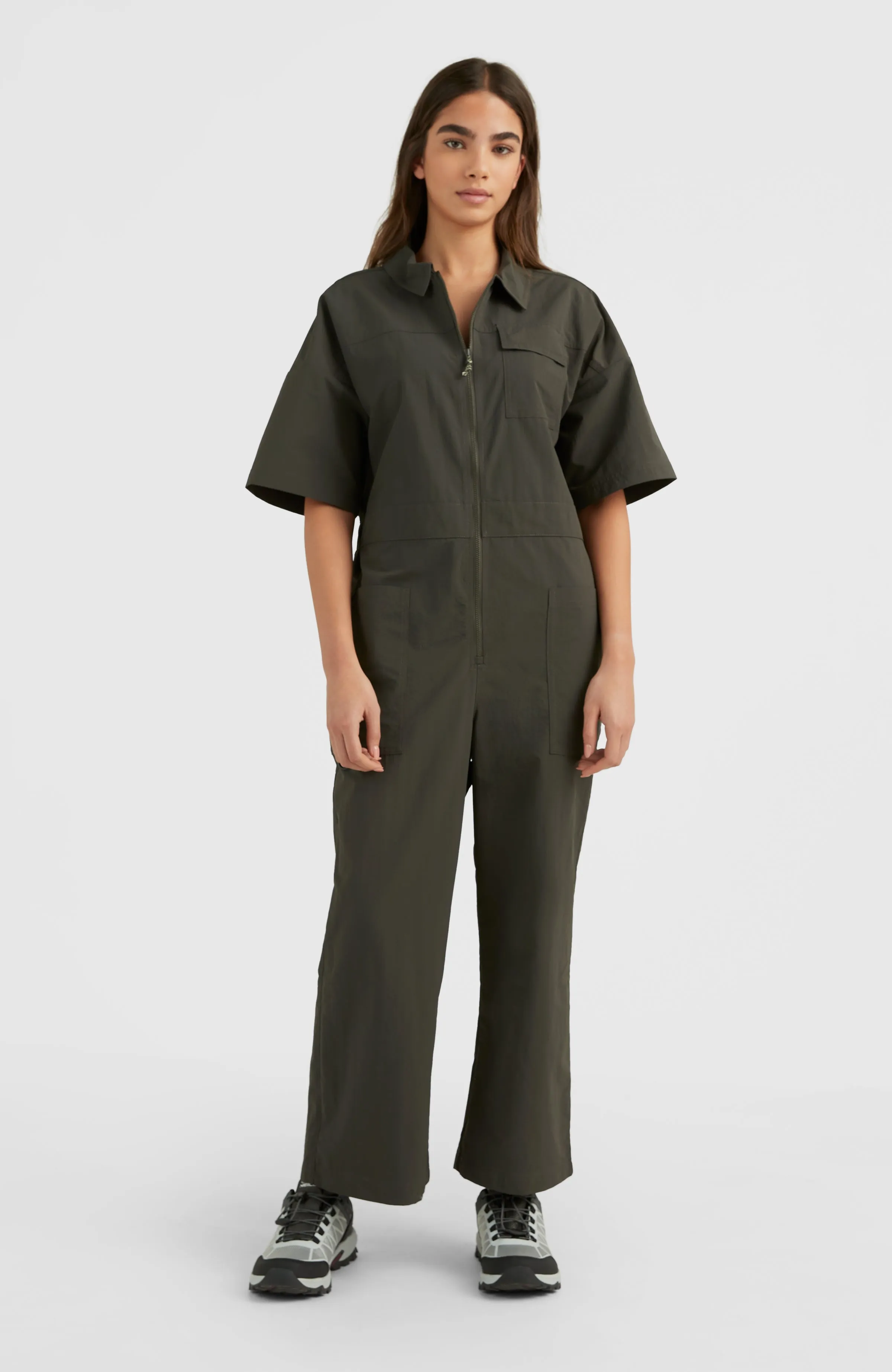 UTILITY TRAIL JUMPSUIT | Raven