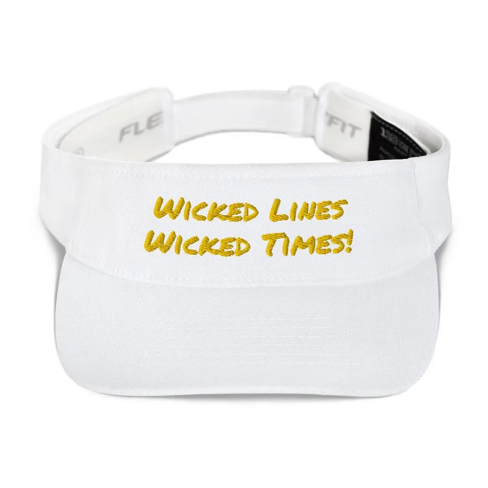 Wicked Times Rock Climbing Visor