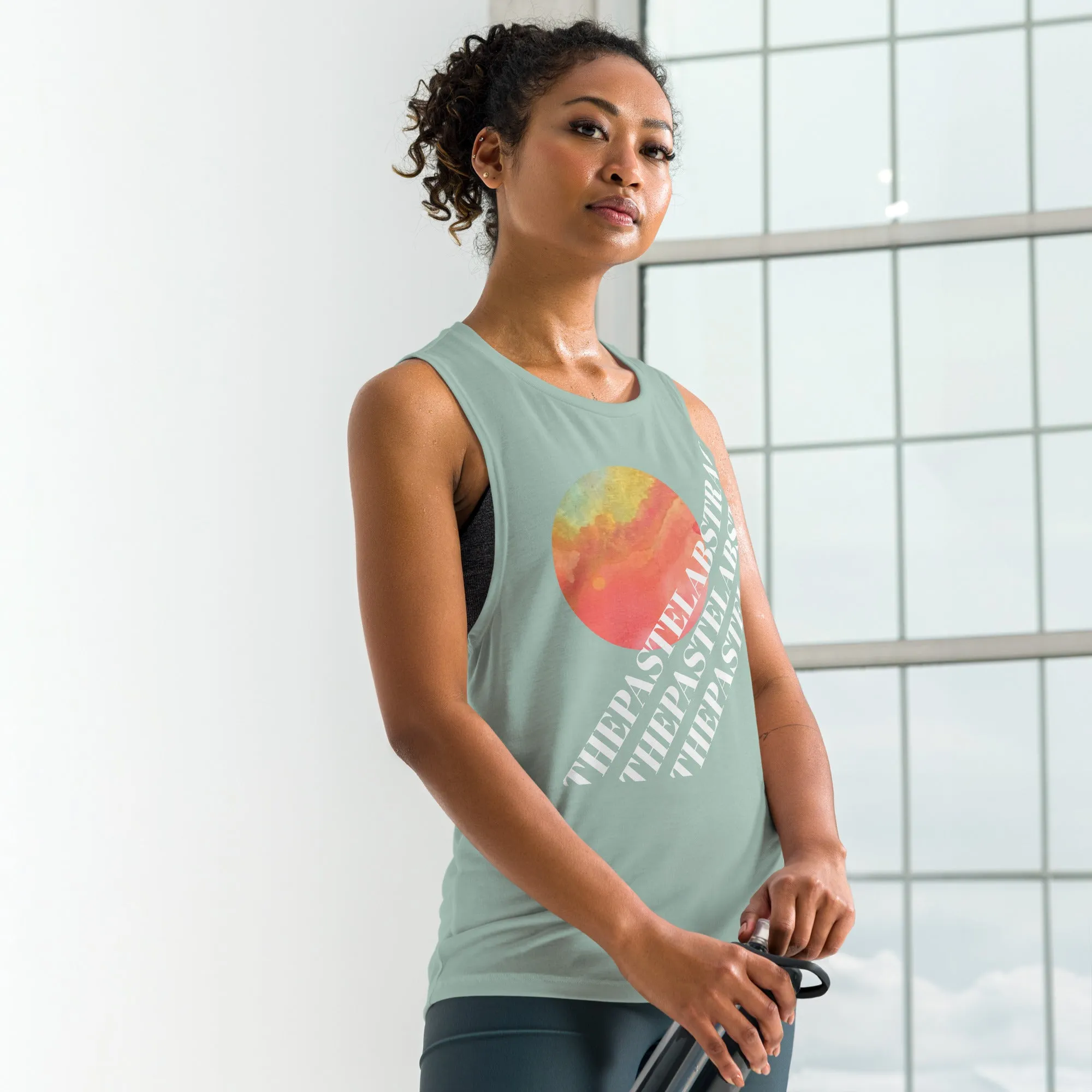 Work out tank, logo